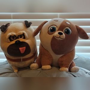 Pets 2 stuffed animals